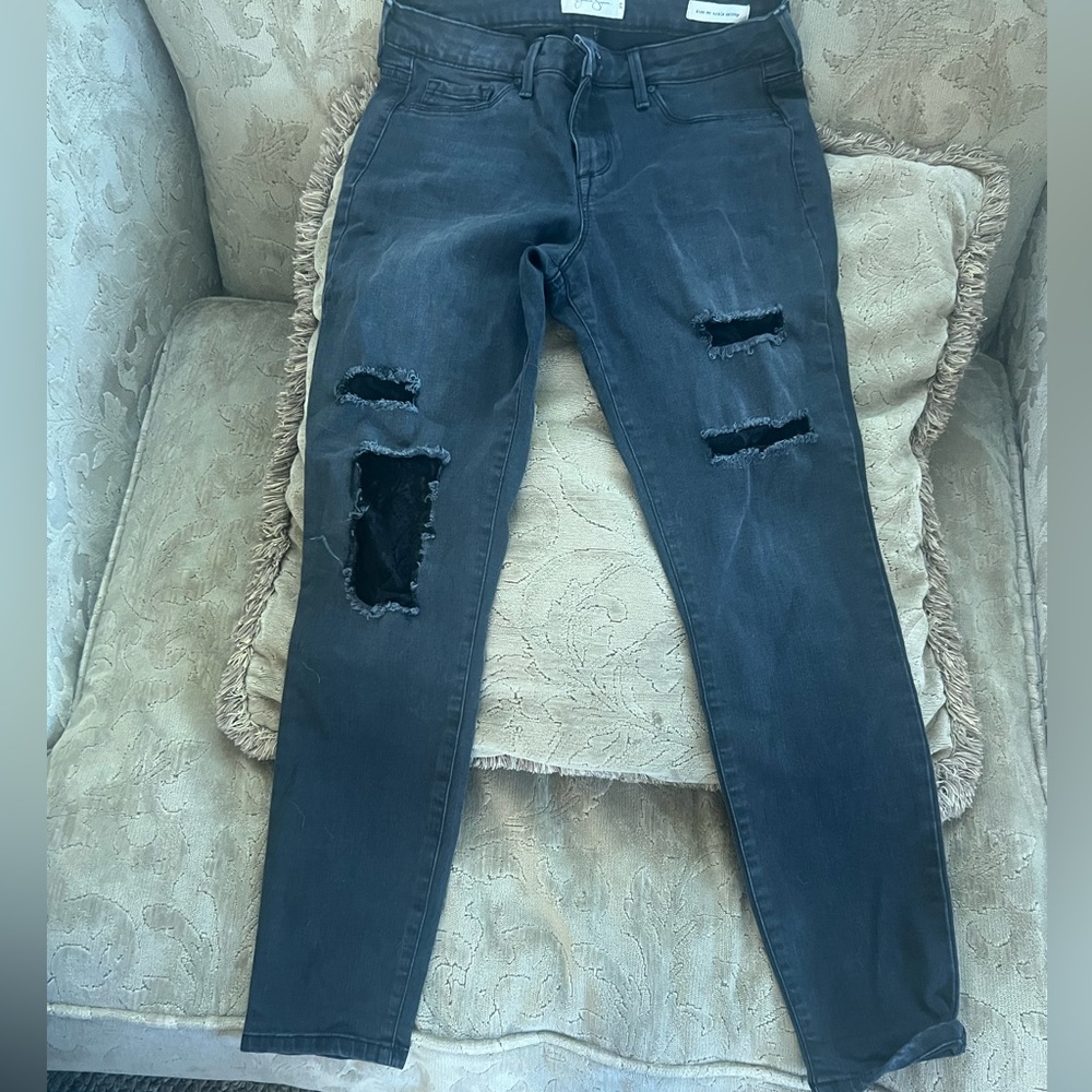 Jessica Simpson Black Ankle Skinny Jeans